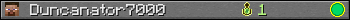 Duncanator7000 userbar 350x20