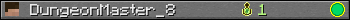 DungeonMaster_8 userbar 350x20