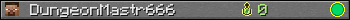 DungeonMastr666 userbar 350x20