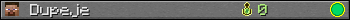 Dupeje userbar 350x20
