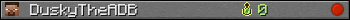 Юзербар 350x20 для DuskyTheADB