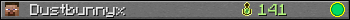 Dustbunnyx userbar 350x20