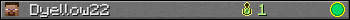 Юзербар 350x20 для Dyellow22
