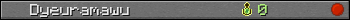 Dyeuramawu userbar 350x20