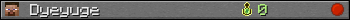 Dyeyuge userbar 350x20