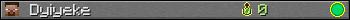 Dyiyeke userbar 350x20
