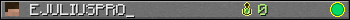 EJULIUSPRO_ userbar 350x20