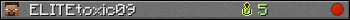 ELITEtoxic09 userbar 350x20