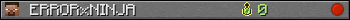 ERRORxNINJA userbar 350x20