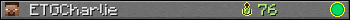 ETGCharlie userbar 350x20