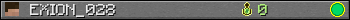 EXION_028 userbar 350x20