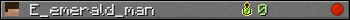 E_emerald_man userbar 350x20