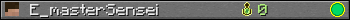 E_masterSensei userbar 350x20