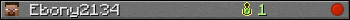 Ebony2134 userbar 350x20