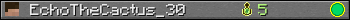 EchoTheCactus_30 userbar 350x20