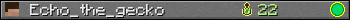 Echo_the_gecko userbar 350x20