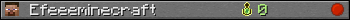 Efeeeminecraft userbar 350x20