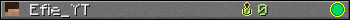 Efie_YT userbar 350x20