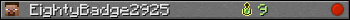 EightyBadge2925 userbar 350x20