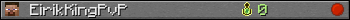 EirikKingPvP userbar 350x20