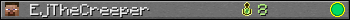 EjTheCreeper userbar 350x20