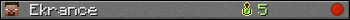 Ekrance userbar 350x20