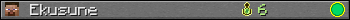 Ekusune userbar 350x20
