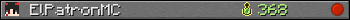 ElPatronMC userbar 350x20