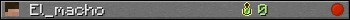 El_macho userbar 350x20