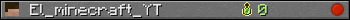 El_minecraft_YT userbar 350x20