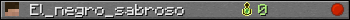 El_negro_sabroso userbar 350x20