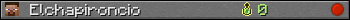 Elchapironcio userbar 350x20