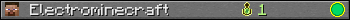 Electrominecraft userbar 350x20