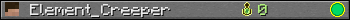 Element_Creeper userbar 350x20