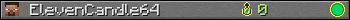 ElevenCandle64 userbar 350x20