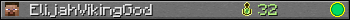 ElijahVikingGod userbar 350x20