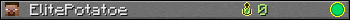 Benutzerleisten 350x20 für ElitePotatoe