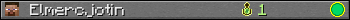 Elmercjotin userbar 350x20