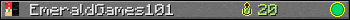 EmeraldGames101 userbar 350x20