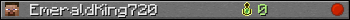 EmeraldKing720 userbar 350x20