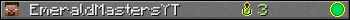 EmeraldMastersYT userbar 350x20