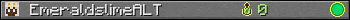 EmeraldslimeALT userbar 350x20