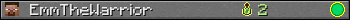 EmmTheWarrior userbar 350x20