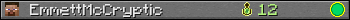 EmmettMcCryptic userbar 350x20