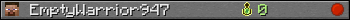 EmptyWarrior947 userbar 350x20