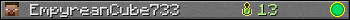 EmpyreanCube733 userbar 350x20