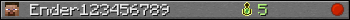 Ender123456789 userbar 350x20