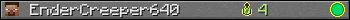 EnderCreeper640 userbar 350x20