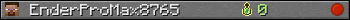 EnderProMax8765 userbar 350x20