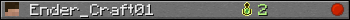 Ender_Craft01 userbar 350x20